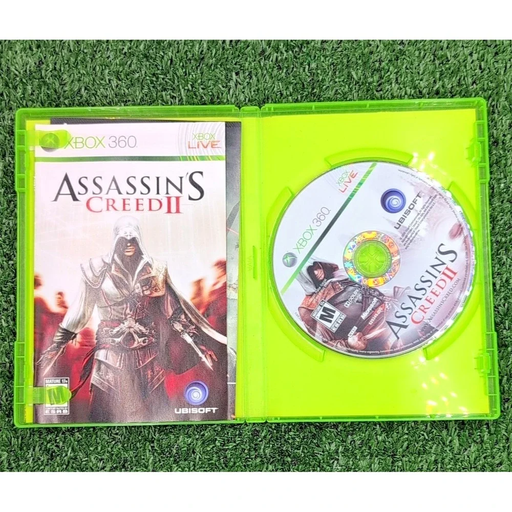 Assassin's Creed 2 Video Game for Xbox 360 Complete with Manual Tested & Working